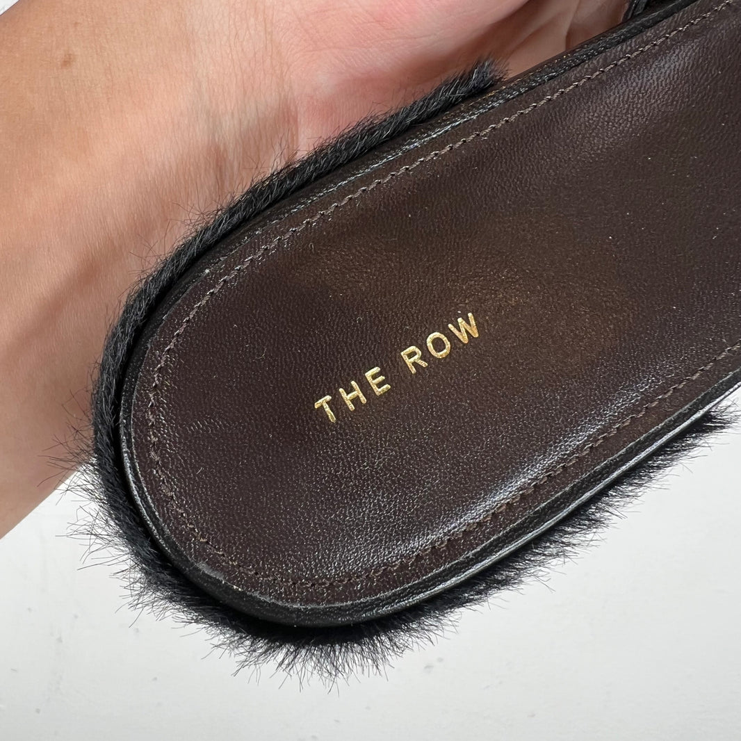 The Row Calf Hair Penelope Mules