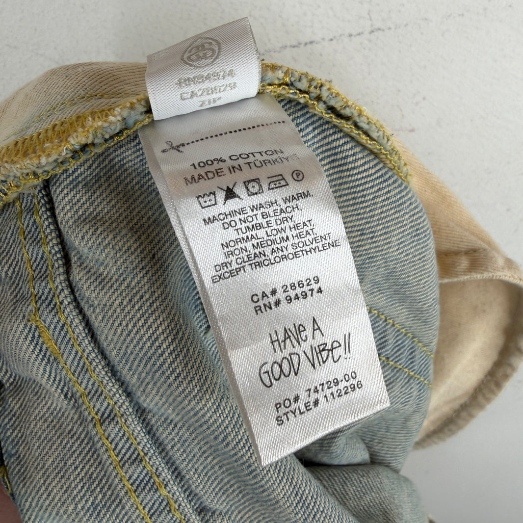 Stussy Light Wash Jean Shorts