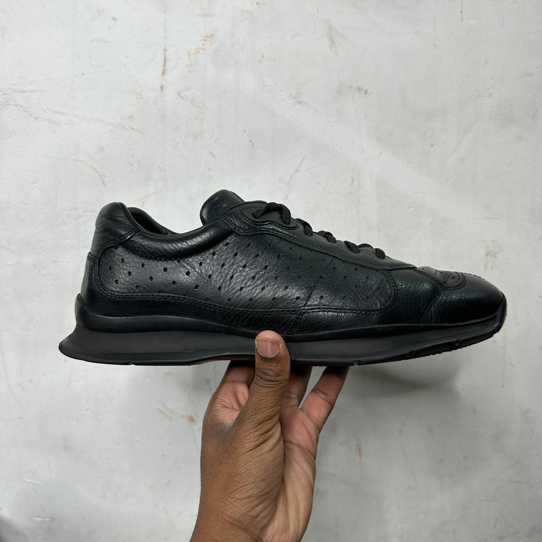 Prada Calzature Leather Trainer