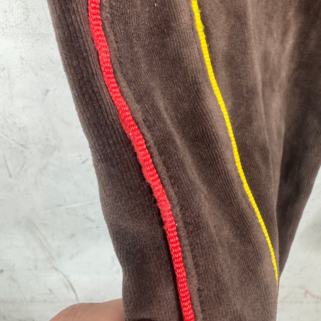 Palace Brown Velour Track Pants