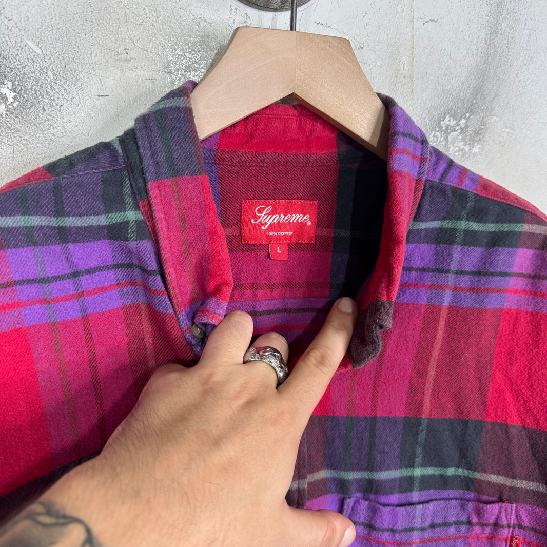 Supreme Daniel Johnston Plaid Flannel