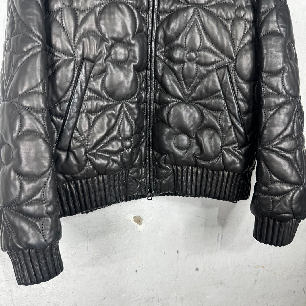Louis Vuitton Plus Monogram Leather Jacket