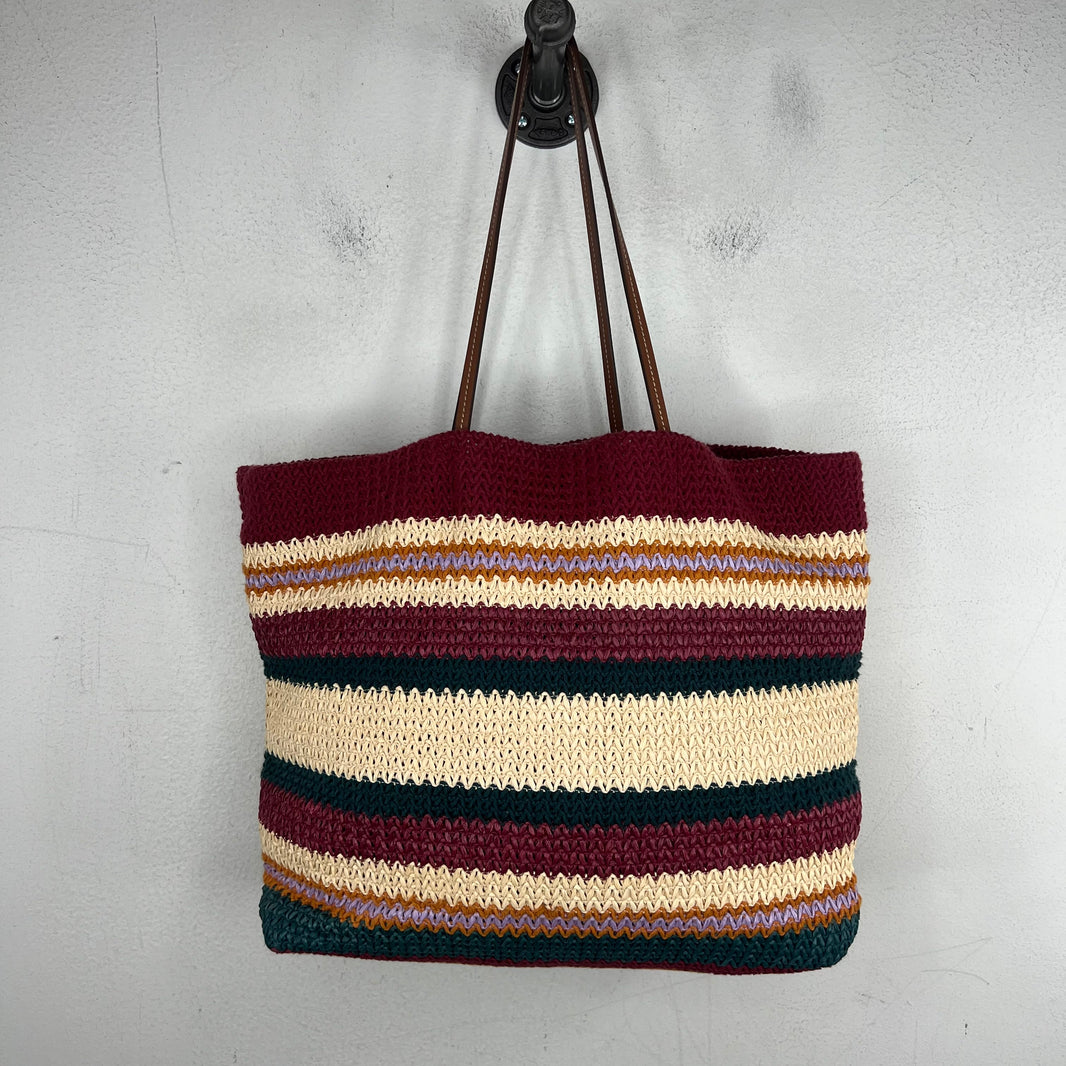 Miu Miu Raffia Woven Tote Bag