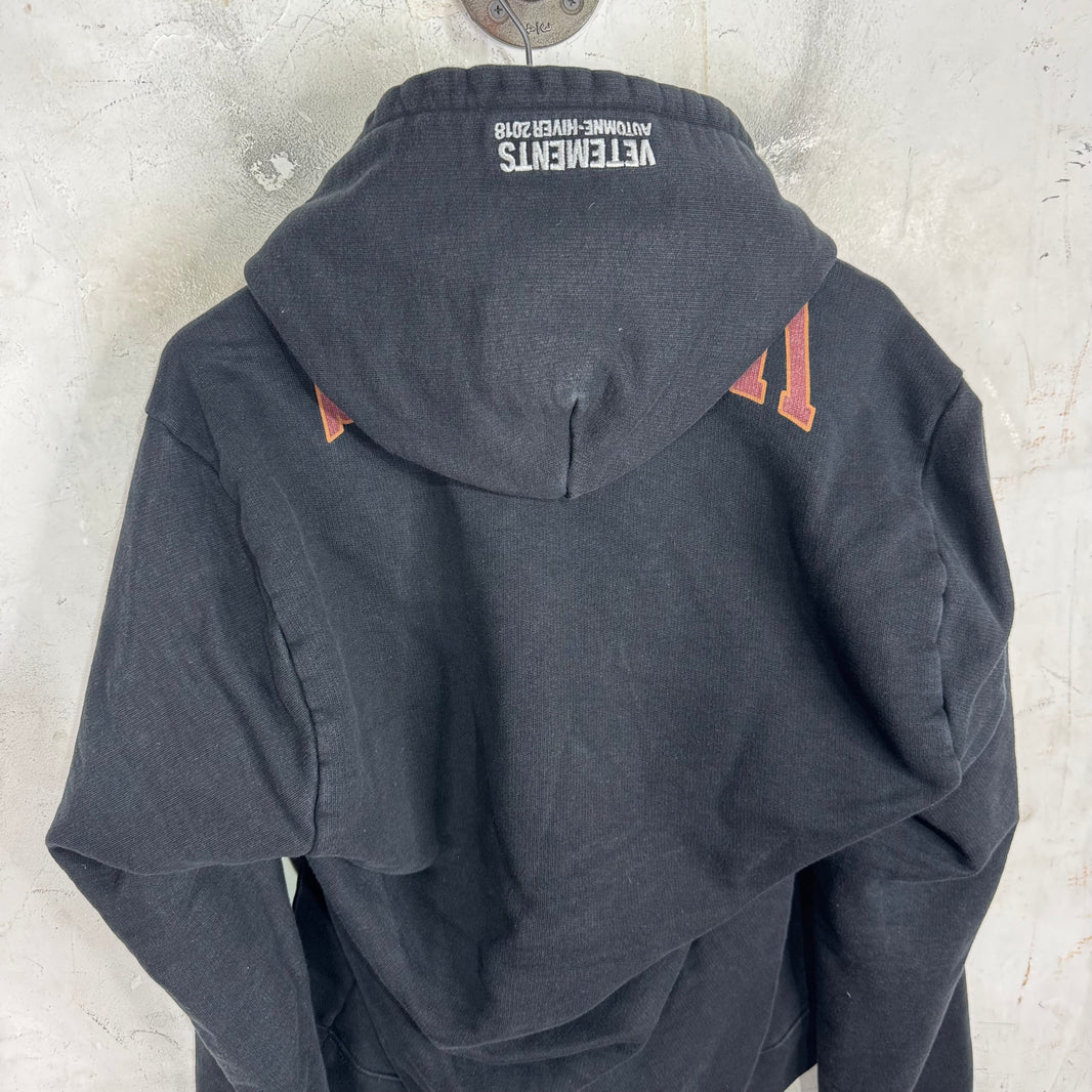 Vetements Hunch Shoulder Logo Hoodie