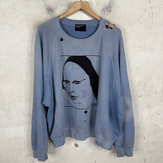 ERD Nun Distressed Crewneck
