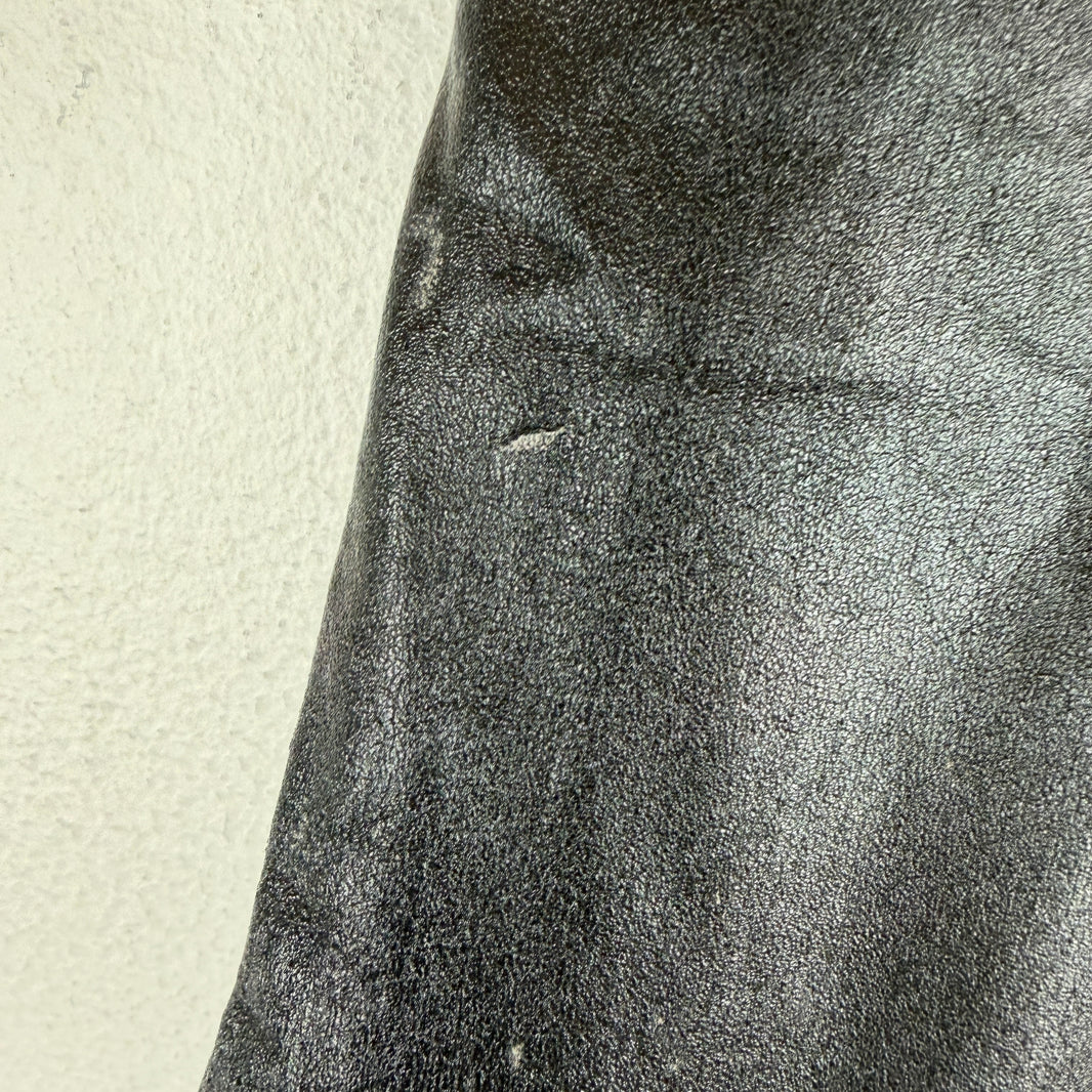 Saint Laurent Coated Black D01 Jeans