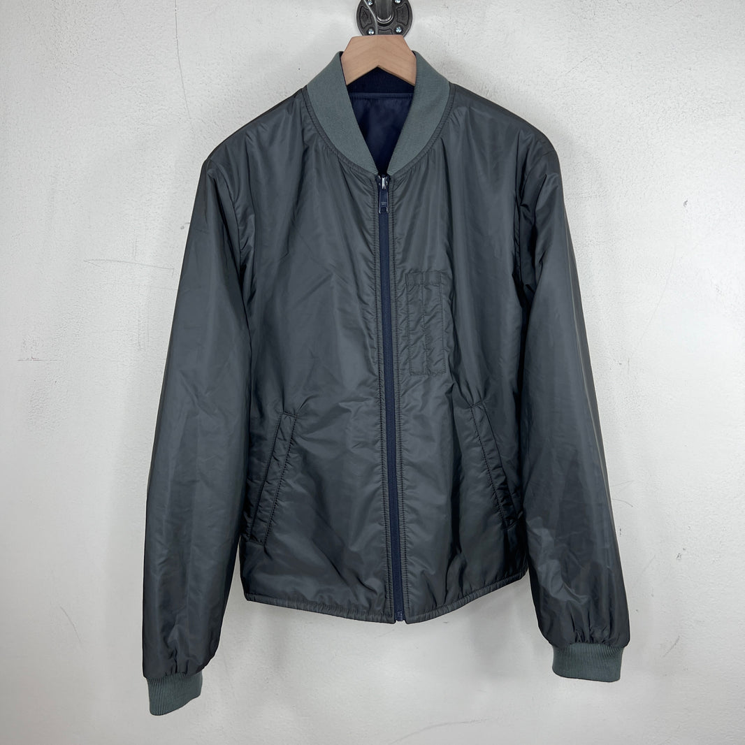 Prada Navy Reversible Bomber Jacket