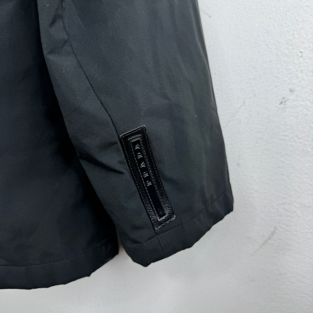 Prada Leather Collar Ski Jacket