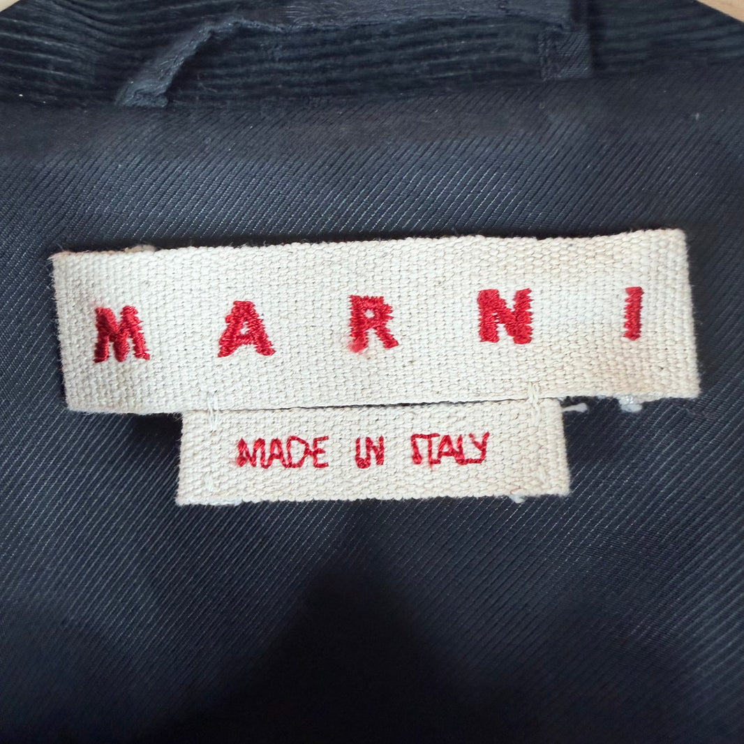 Marni Black Corduroy Jacket