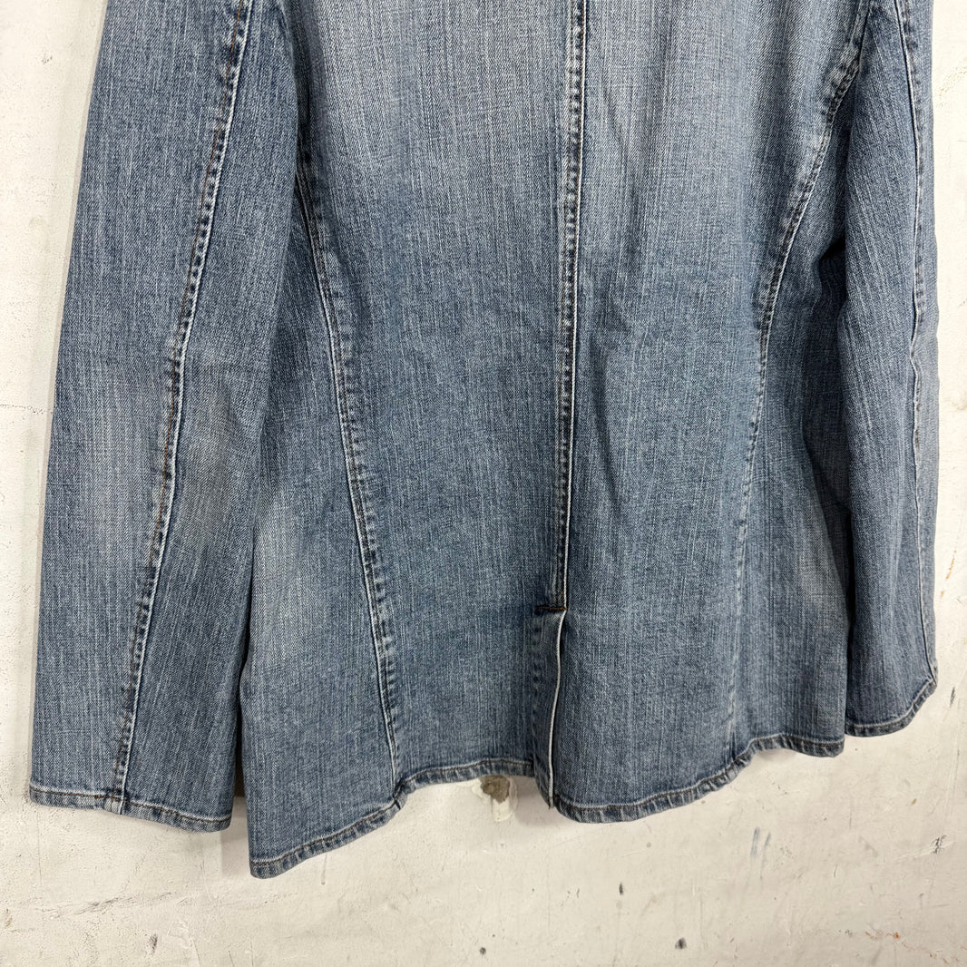 Walter Van Beirendonck Denim Blazer