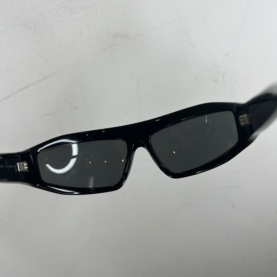 Bottega Veneta Black BV1078S Biker Sunglasses