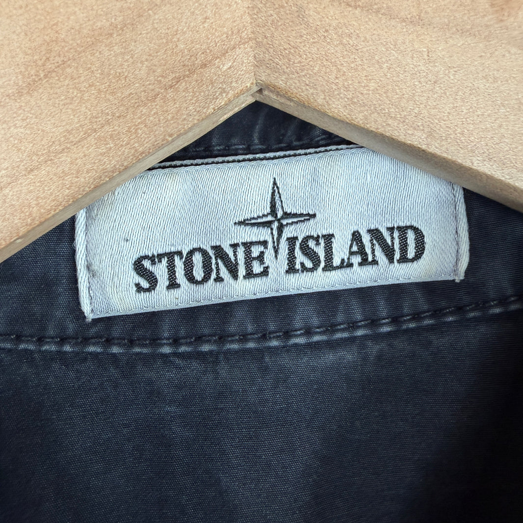Stone Island Navy Cargo Zip Jacket