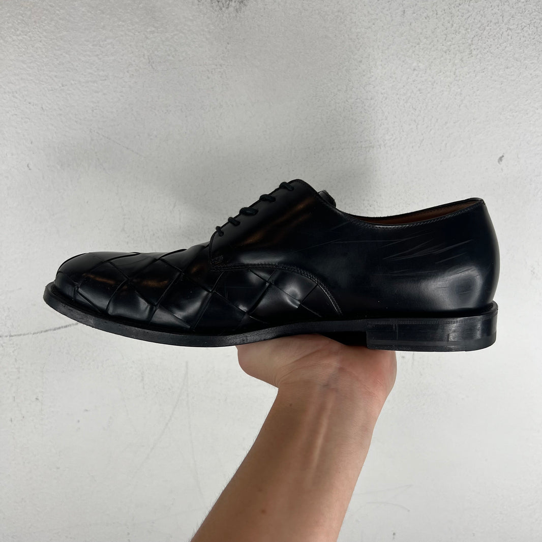Bottega Veneta Intrecciato Toe Derbies