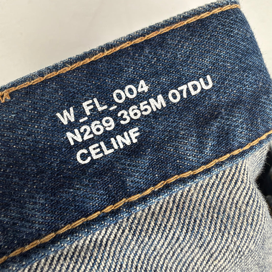 Celine Dark Wash Flared Jeans