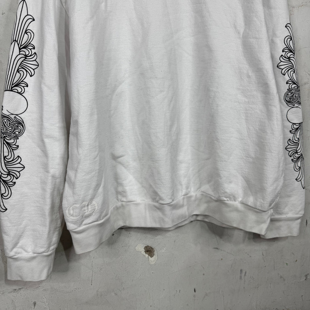 Chrome Hearts Love You Heart Crewneck