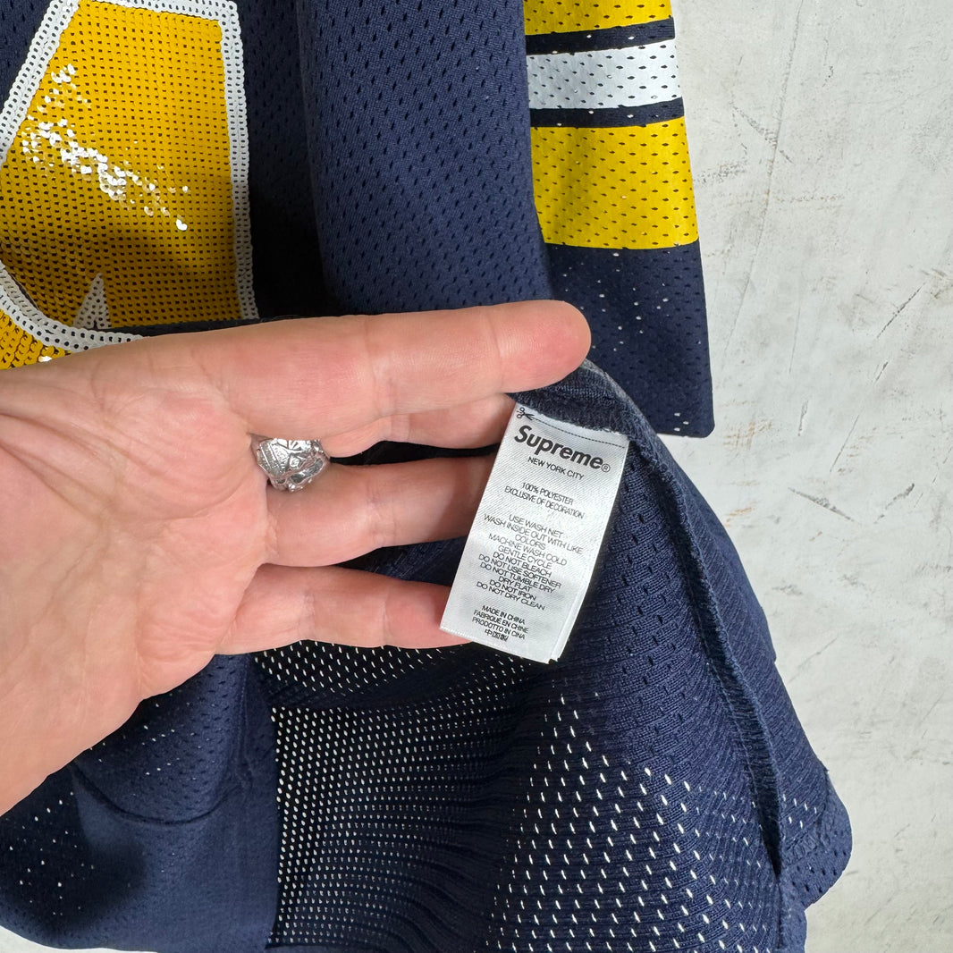 Supreme Sequined Michigan Football Jersey