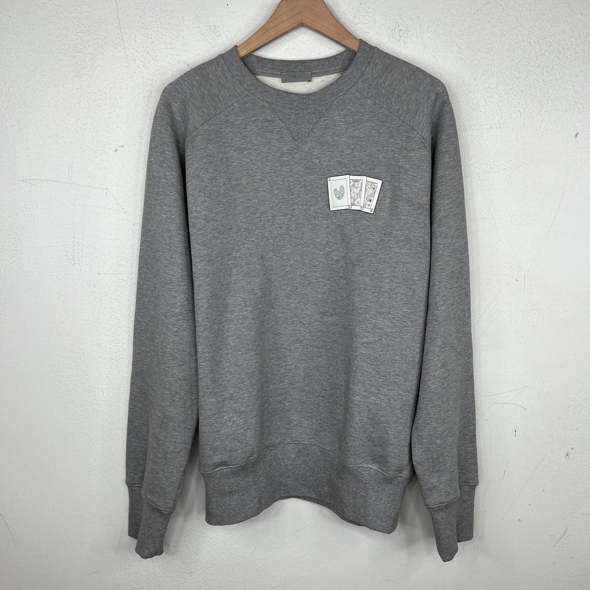Dior Kenny Scharf Cards Crewneck