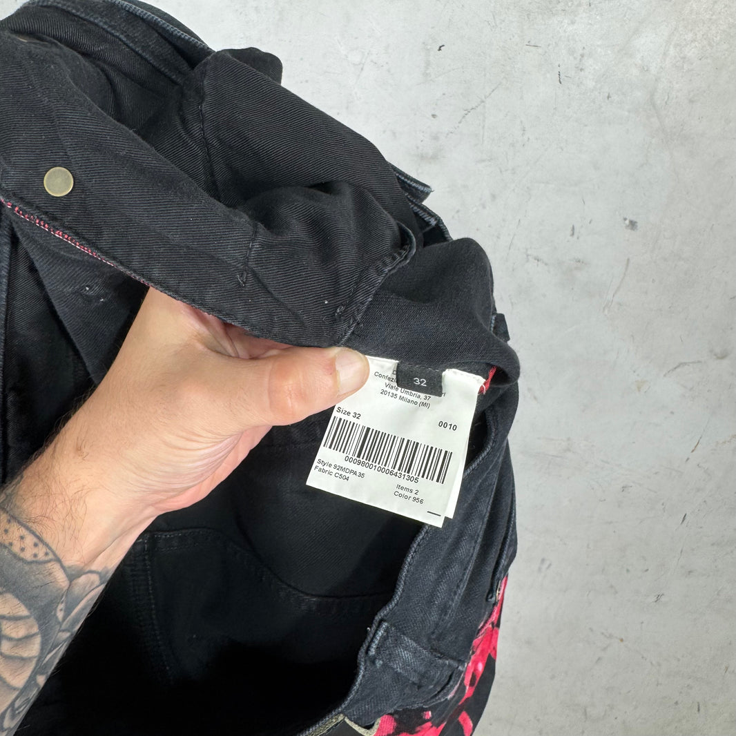 Calvin Klein 205W39NYC Black Tie Dye Jeans