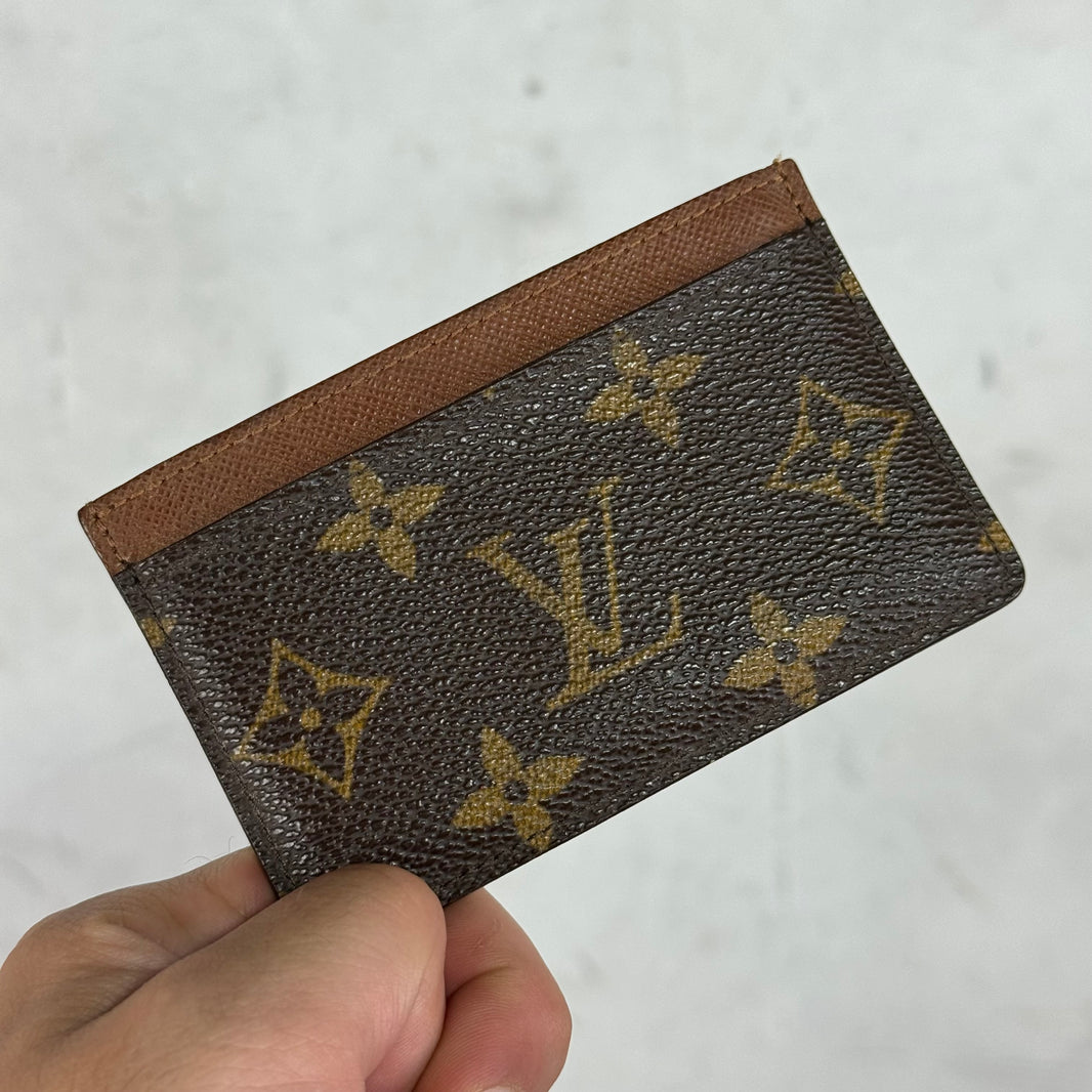 Louis Vuitton Brown Monogram Card Holder