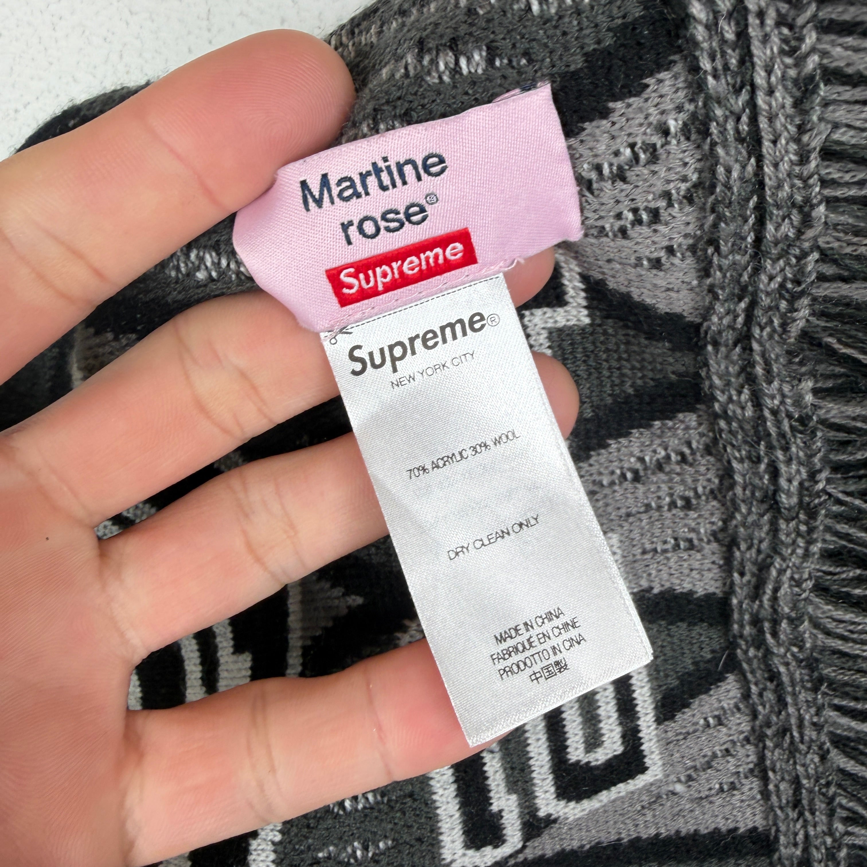 Supreme Martine Rose More Than Ever Scarf – www.Lukes.store