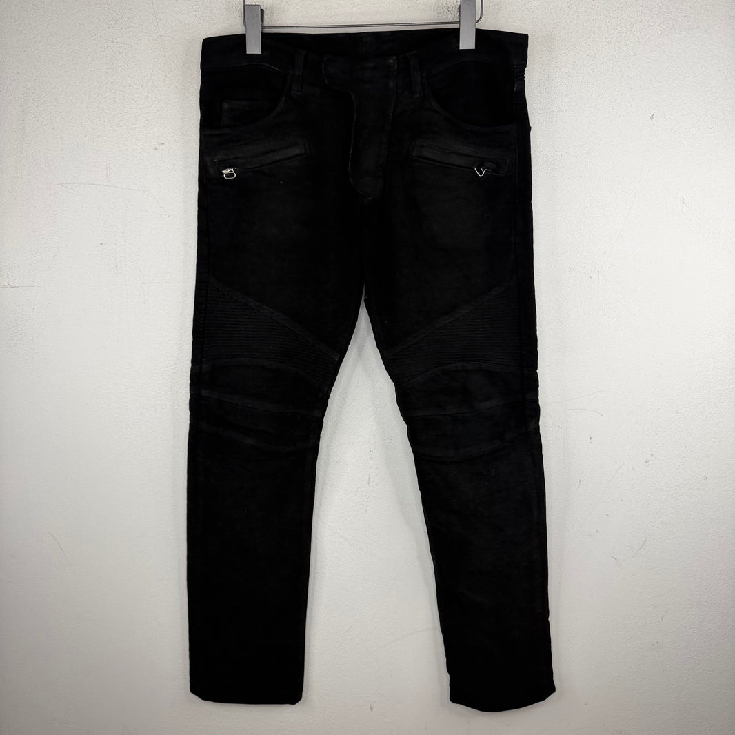 Balmain Heavy Cotton Biker Pants