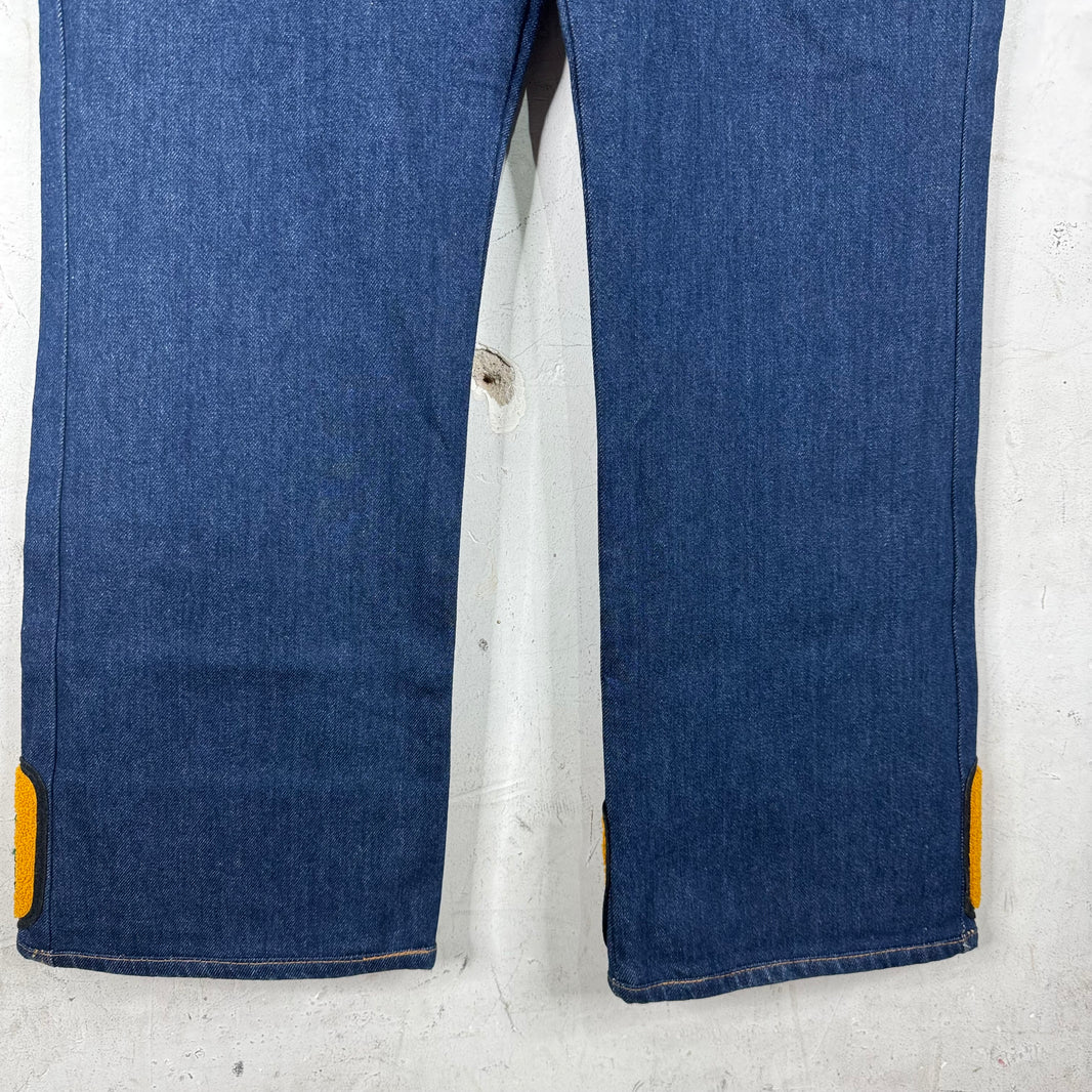 Gucci Dapper Dan Patch Jeans