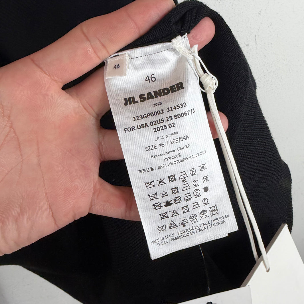 Jil Sander Light Black Sweater