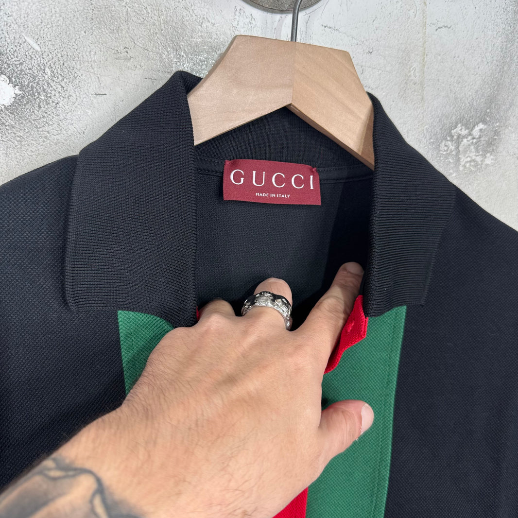Gucci Large Web Polo