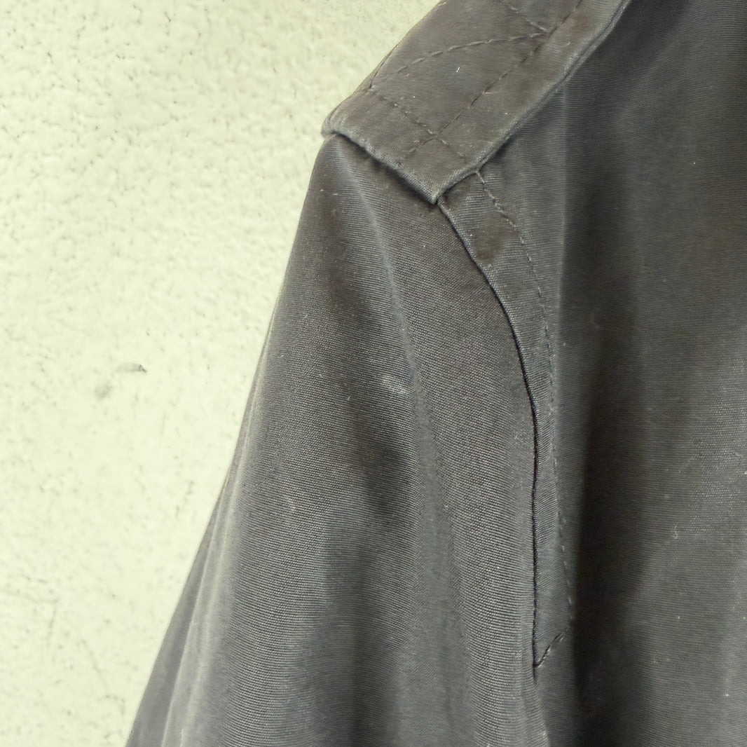 Prada Nylon Hidden Single Breast Blazer Jacket