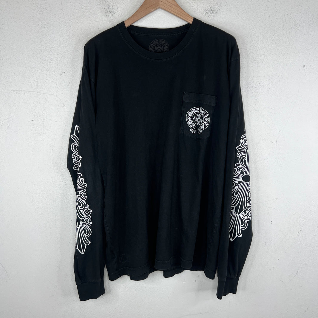 Chrome Hearts Fleur Las Vegas L/S T-Shirt