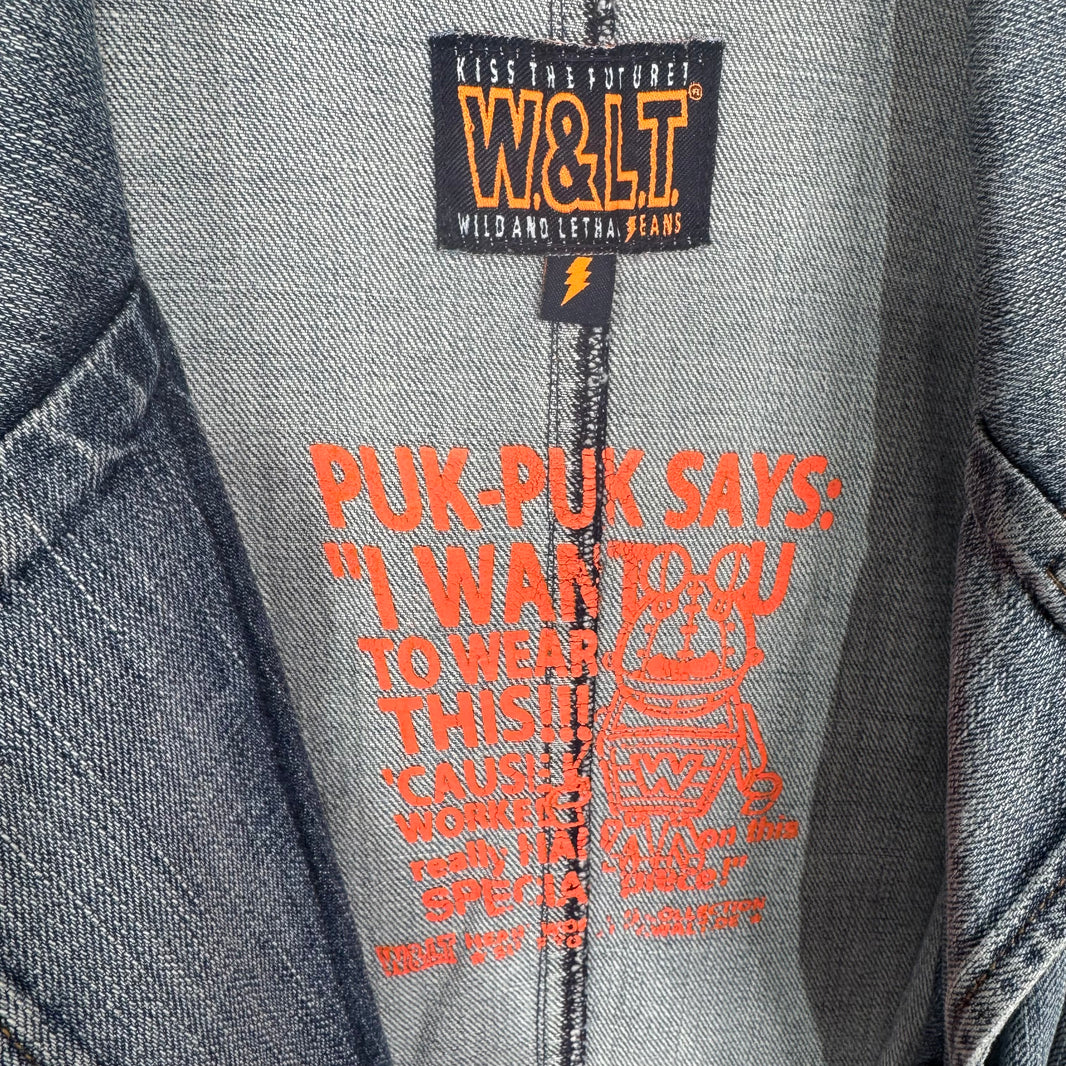 Walter Van Beirendonck Denim Blazer
