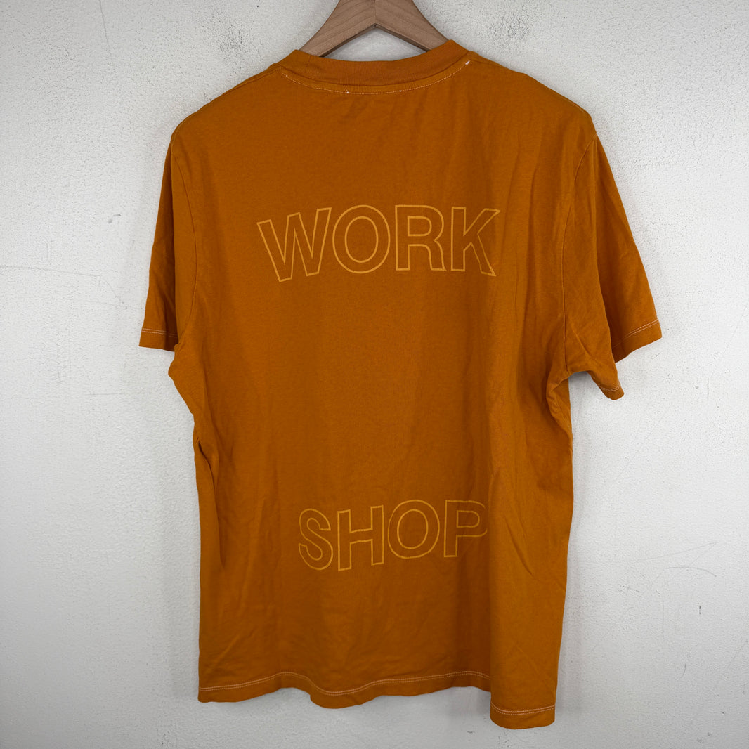 Our Legacy Orange Work Shop T-Shirt