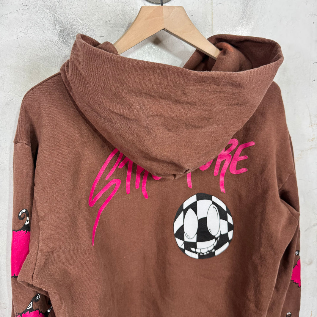Chrome Hearts Brown Structure Hoodie