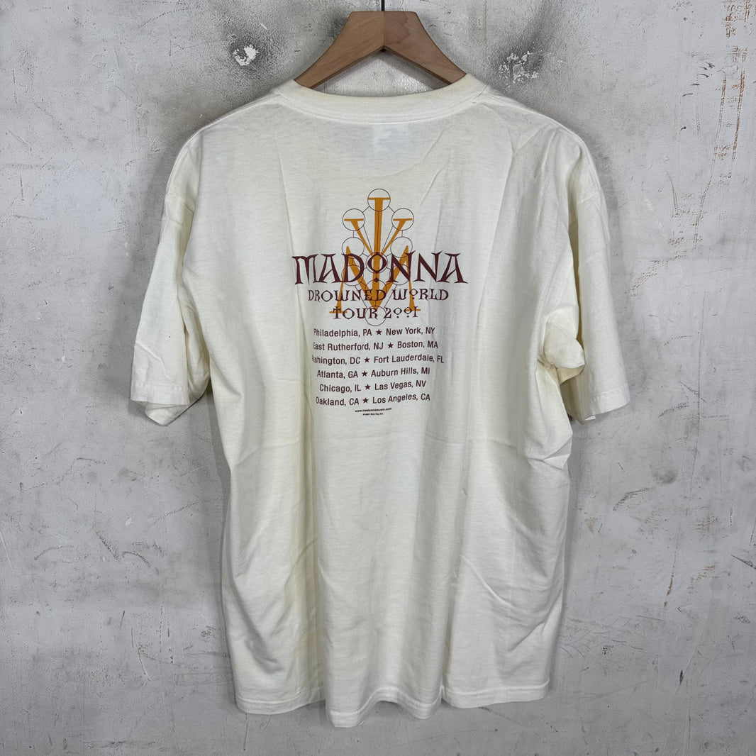 Vintage Madonna Drowned World Tour T-Shirt