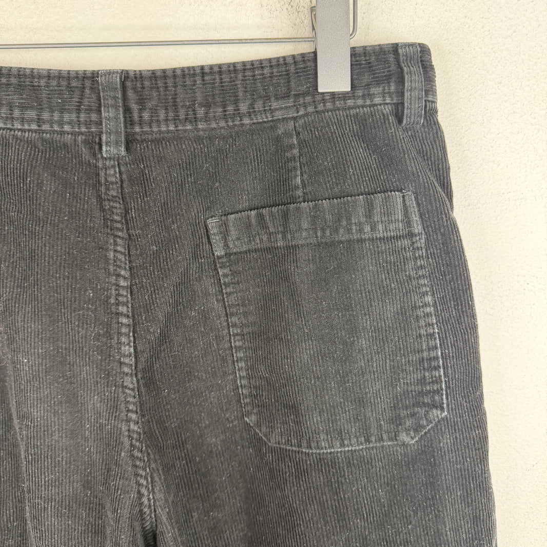 Acne Studios Black Corduroy Cargo Pants