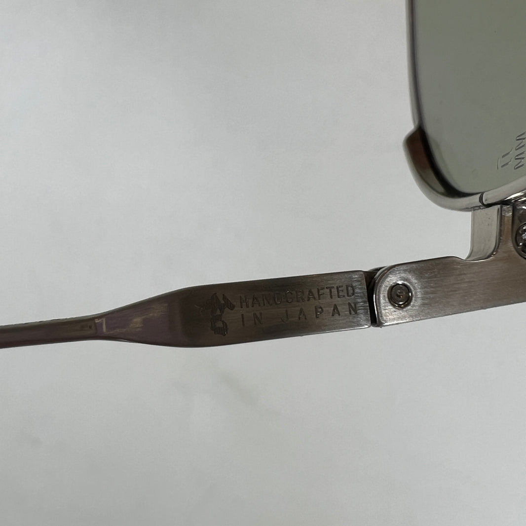 JMM Silver Gonzo Duke Aviator Sunglasses