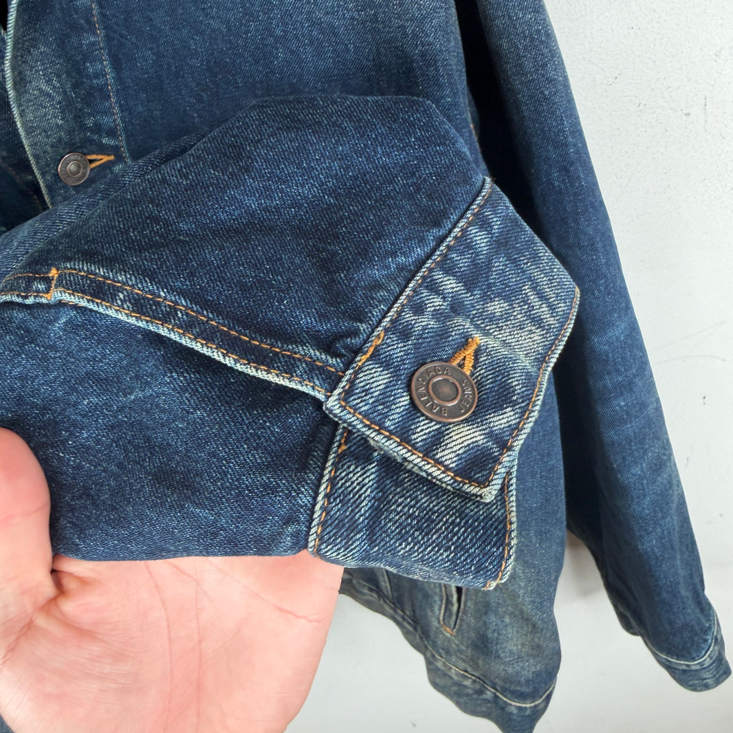 Balenciaga Dark Washed Denim Jacket