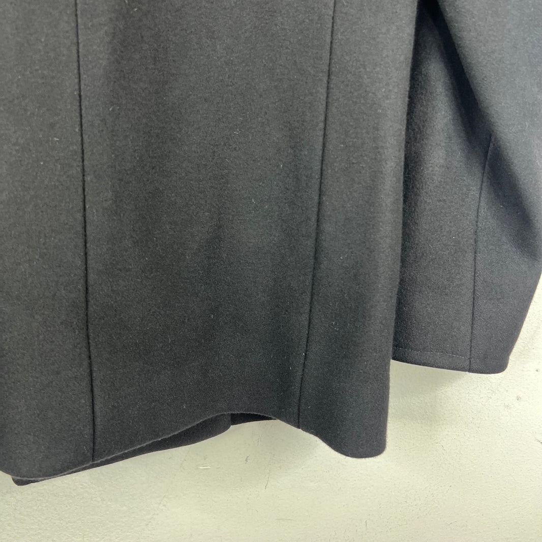 Saint Laurent Button Up Wool Coat
