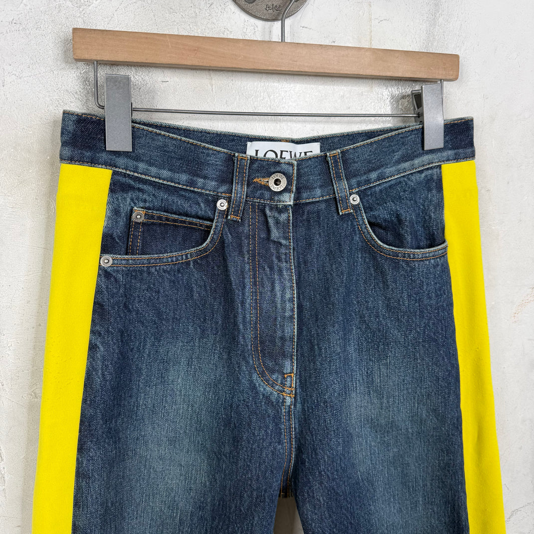 Loewe Yellow Stripe Jeans