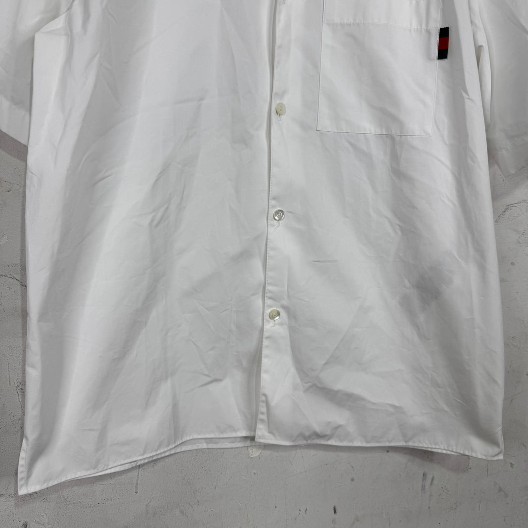 Gucci Back Logo Stripe Shirt