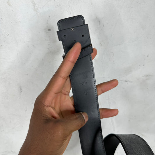Louis Vuitton Black Damier Belt