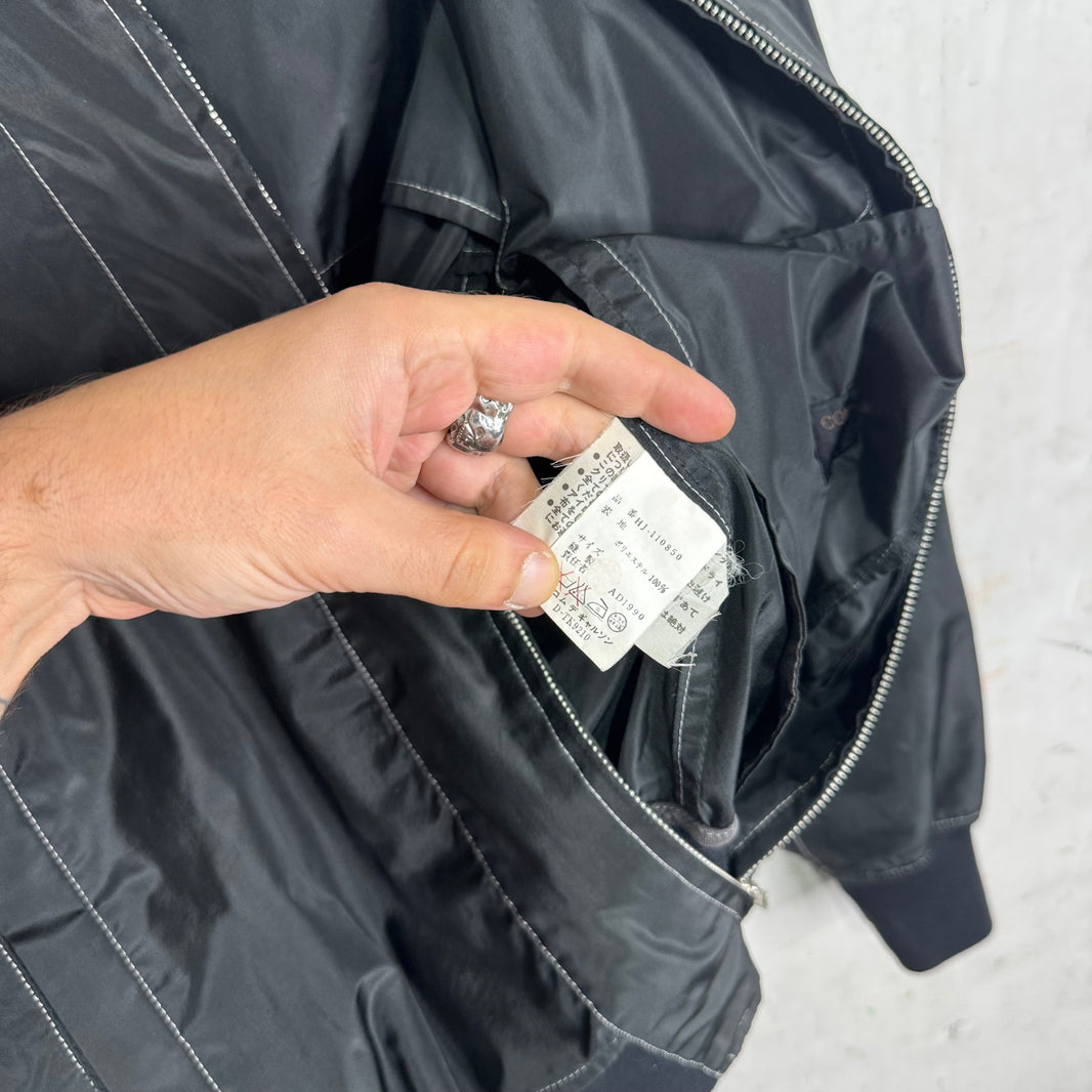CDG Contrast Stitched Homme Print Jacket