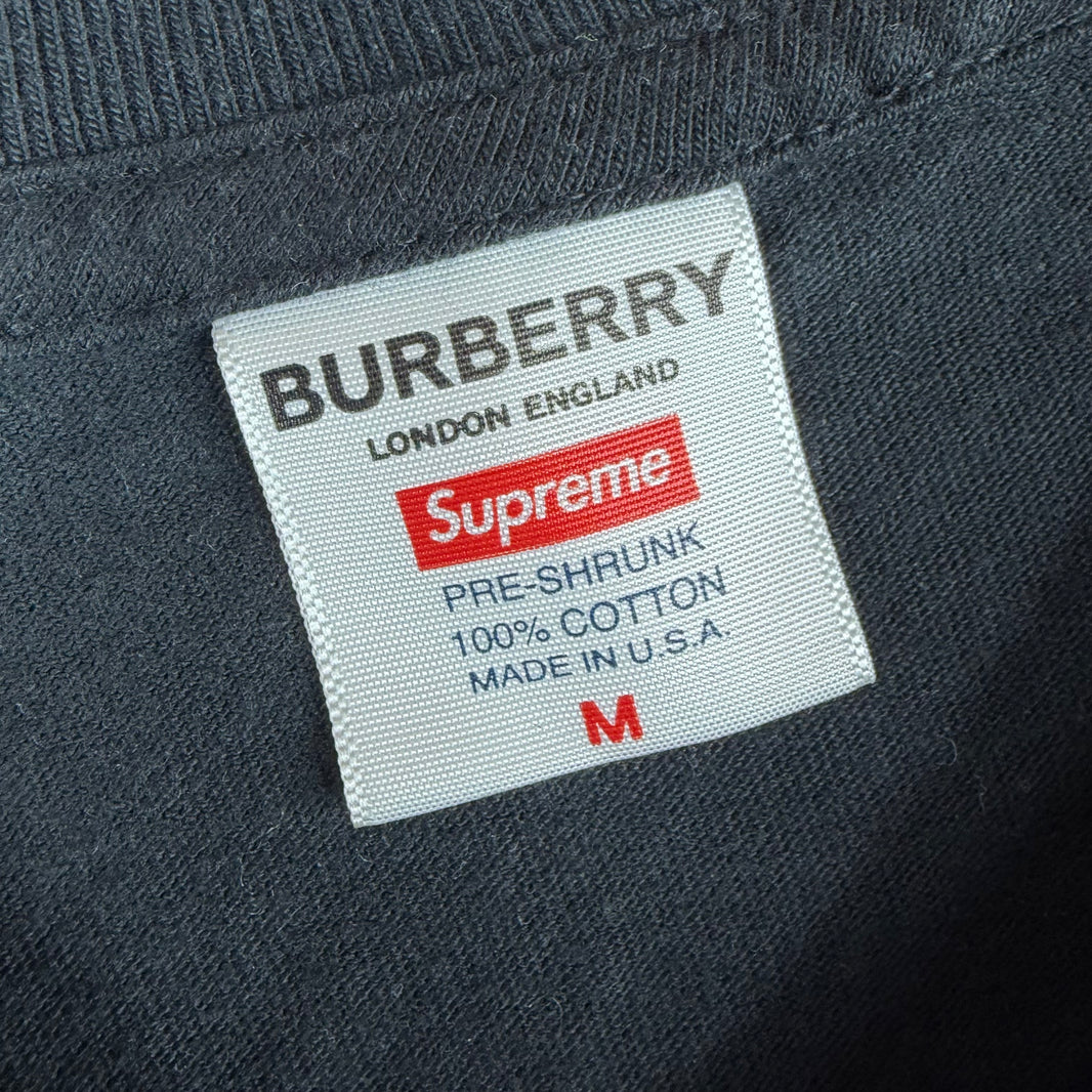 Supreme Burberry Box Logo T-Shirt