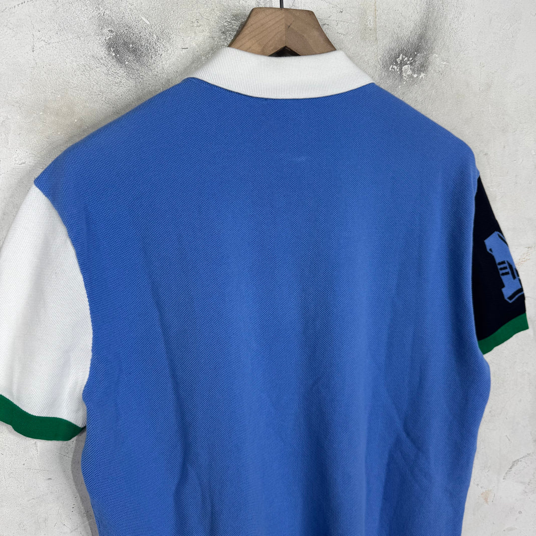 Ralph Lauren Pale Blue Crest "M" Polo