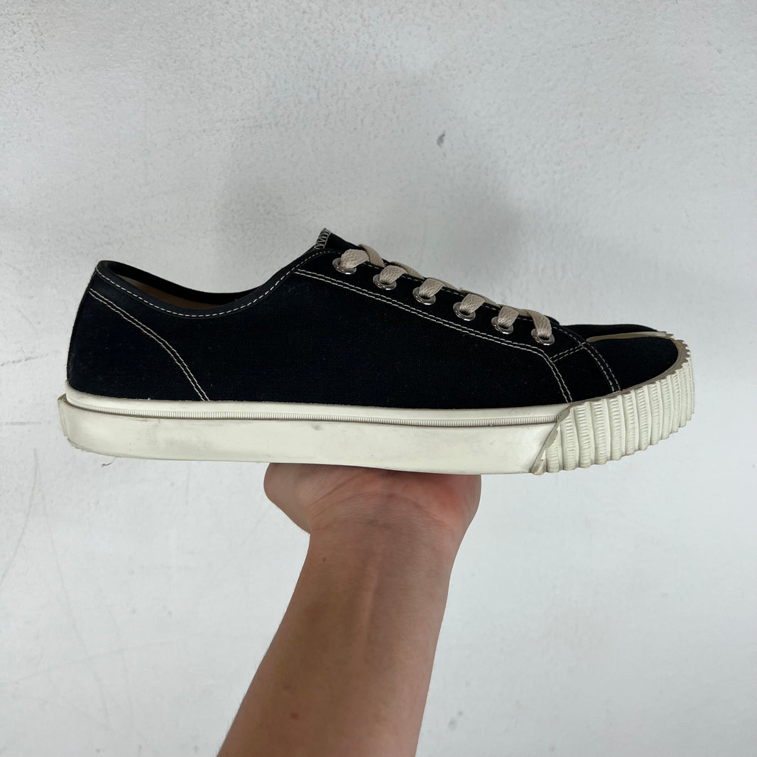 Margiela Black Tabi Sneakers