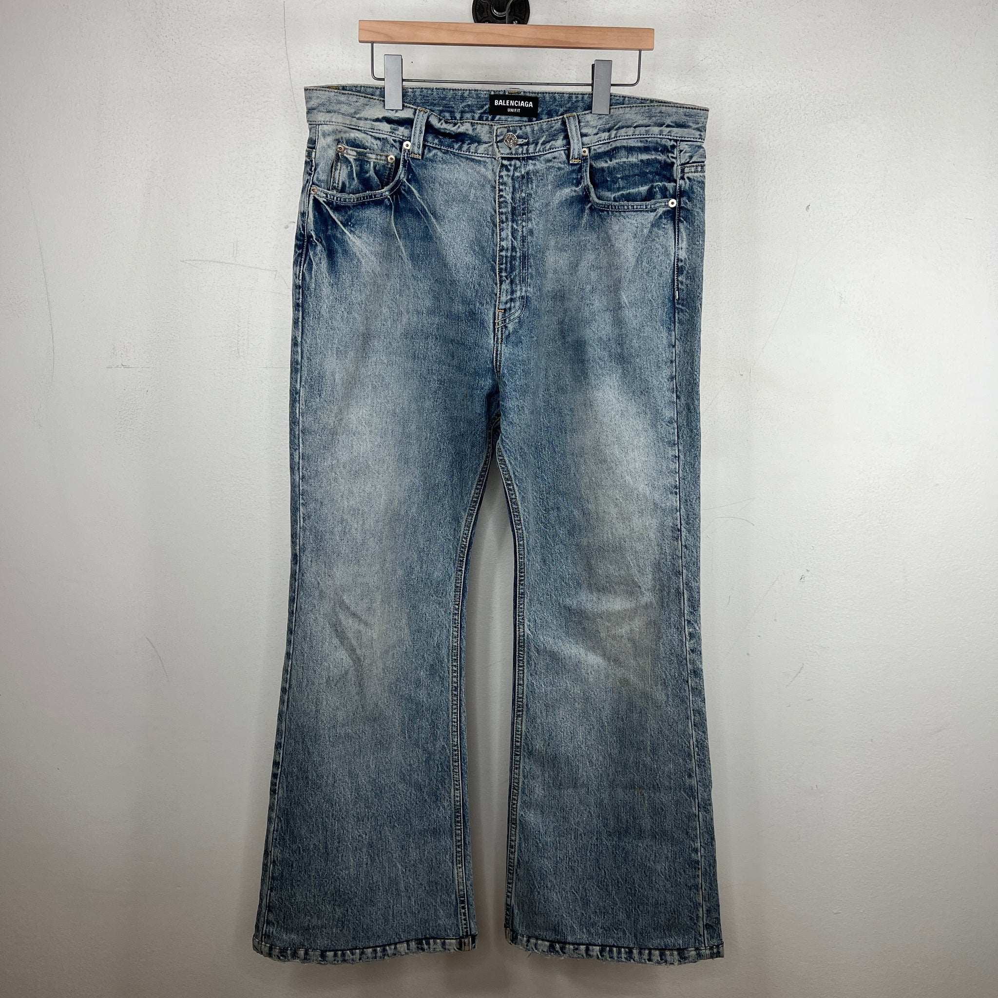 Balenciaga Lost Tape Flared Jeans