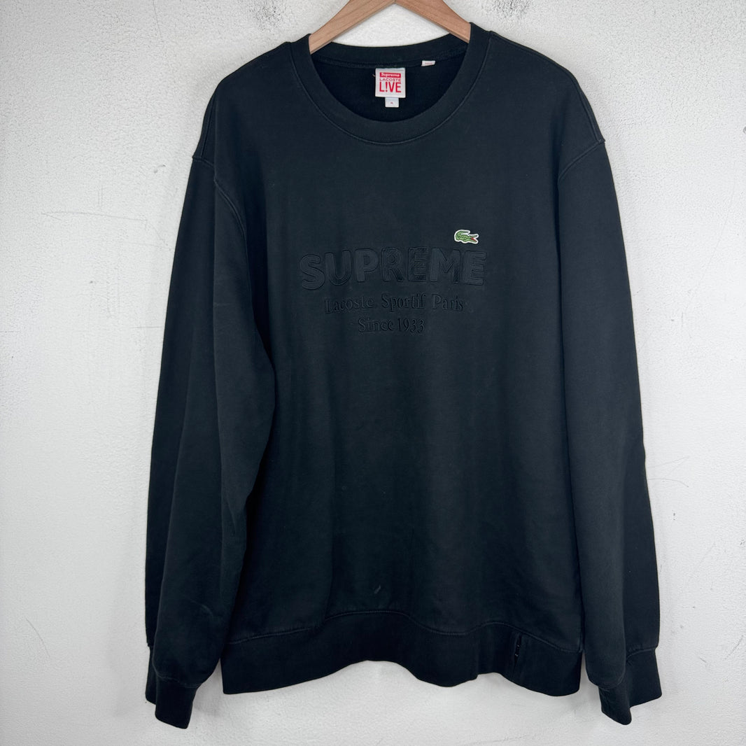 Supreme Lacoste Crewneck