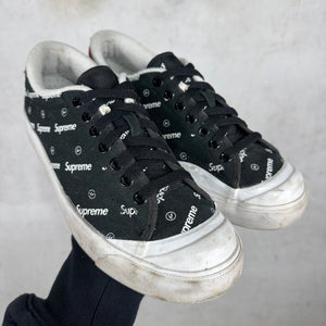 Supreme x Fragment x Nike Black Allcourt Sneakers