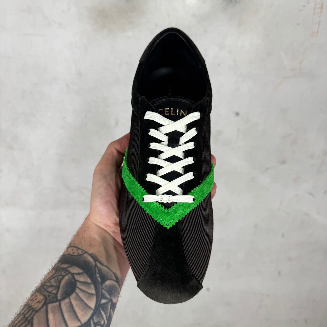 Celine Flat Velvet Sneakers