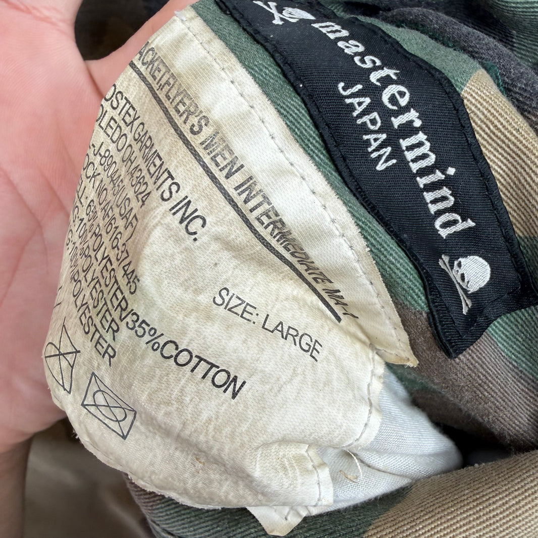 Mastermind Japan Camo Reversible Bomber Jacket